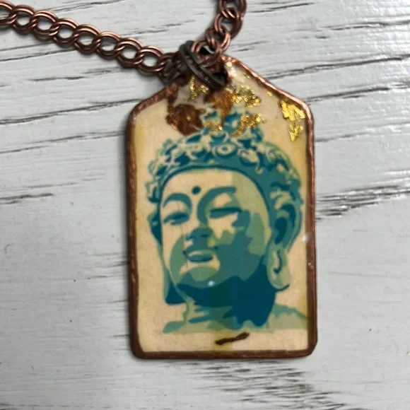 Buddha Pendant Necklace - Picture 2 of 4
